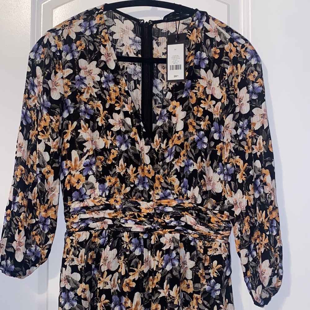 Dynamite floral romper